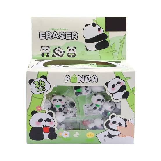 BORRACHA PANDA DISPLAY C/36 PA0201